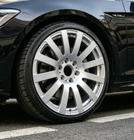 Jantes de course en alliage d'aluminium forgé sur mesure MOJIO, 18 à 22 pouces, 6061 monobloc, légères, pour voitures de sport
