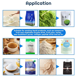 Máquina automática de envasado y llenado de bolsas de leche en polvo de 1kg con etiquetado de codificación - Product Image 2