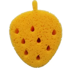 Manufacturer Customized Seaweed Sponge for a Baby or a Honeycomb Bath Sponge All Natural Brush Body Animal Shape 10pcs/bag