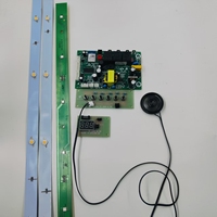 Cheminée électrique WiFi, carte de commande intelligente PCBA, application vocale RGB, OEM ODM FR-4