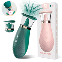 Meistverkaufter Zungen-Leck- und Saugvibrator Nippelsauger Sexspielzeug für Frauen Weibliches Klitoris-Stimulationsgerät