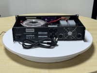 Amplificateur de puissance audio professionnel 2U TFT écran d'affichage 2 canaux 450W classe H pour barres de fête karaoké 8ohm 4ohm