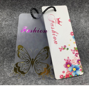 Wholesale Custom Garment New Design Paper White Card Plastic <strong>Jeans</strong> Hangtags <strong>Label</strong> Clothing Hang Tag - Product Image 6