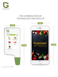 <span class=keywords><strong>Greentest</strong></span> ECO4F容量性スクリーン果物および野菜の魚肉テスター用のポータブル硝酸核放射線分析装置 - Product Image 5