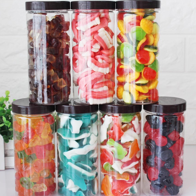 Custom 8 oz Assorted Fruit Gummy Candy in Jar/Bag/Pill Bottle Soft Sweet Flavored Private Label Chinese Wholesale Supply
