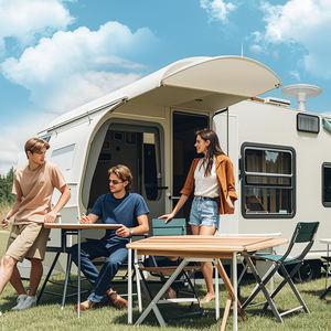 <span class=keywords><strong>Antenne</strong></span> TV numérique extérieure amplifiée ANTOP 30dB de gain blanche avec base de montage au sol <span class=keywords><strong>pour</strong></span> maison mobile - Product Image 4