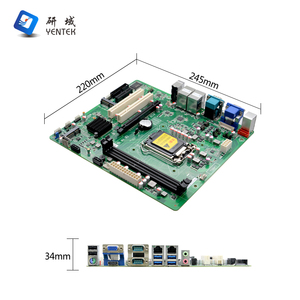 Carte mère ATX OEM ODM avec chipset B75, socket LGA1155, processeur I3 I5 I7, DDR3, HD VGA, affichage 4K, PCIE X16 - Product Image 3