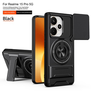 Custodia Protettiva Posteriore per <span class=keywords><strong>Cellulare</strong></span> in TPU+PC, Antiurto, Magnetica, Accessori per Telefoni Mobili per Oppo Realme 15 Pro 5G - Product Image 4