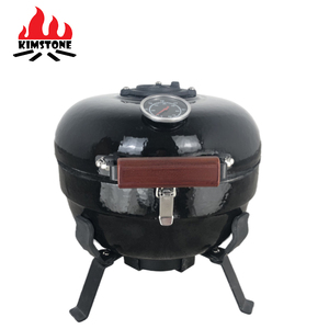 Ahumador de Cerámica para Barbacoa Kimstone 2025 <span class=keywords><strong>con</strong></span> Acabado Brillante, Forma Especial, 12 Pulgadas, Color Carbón, para Exteriores - Product Image 3