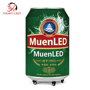จอแสดงผล LED แบบกระป๋องโซดา P1.86 GOB สำหรับใช้งานภายในอาคาร แสดงผลสีเต็มรูปแบบ พร้อมคุณสมบัติกันน้ำ IP43 และความสว่าง 600CD - Product Image 1