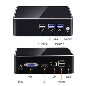 Mini PC d'affaires I7 4500U I5 4200U <span class=keywords><strong>I3</strong></span> <span class=keywords><strong>4005U</strong></span> Win10/11 Micro ordinateur X86 6 * USB MSATA stockage HD VGA affichage PC de bureau - Product Image 3