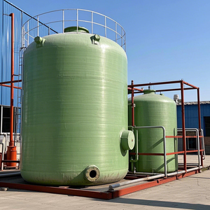 ถังเก็บไฟเบอร์กลาสแนวนอนอุตสาหกรรมขนาดใหญ่อุปกรณ์แรงดันน้ำ220V สำหรับโรงบำบัดน้ำเครื่องจักร - Product Image 1