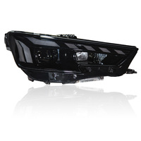Pour Audi A4 2017-2019 : Kit de modification de phares RS avec nouveaux feux de jour LED, clignotants séquentiels et feux de position.