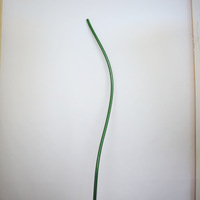 Support en fer pour fleur en papier géante, base ronde en métal avec tube, tige recouverte de papier pour la décoration de scène de mariage