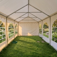 Tente de réception transparente sur mesure avec parois latérales transparentes pour événements extérieurs
