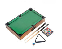 Ensemble de jeu de snooker pour enfants de qualité supérieure, durable, 51 cm, table en bois, jeu de billard de table, balles de billard, cadeau amusant pour la famille