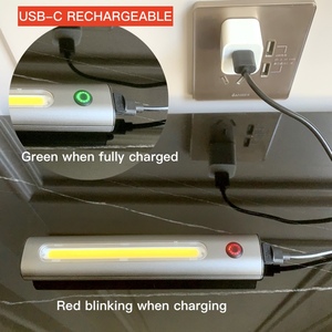 Lampe de gril magnétique pour barbecue extérieur, lampe de gril LED COB rechargeable, rotative et étanche à 360 ° pour plaque chauffante Blackstone - Product Image 2