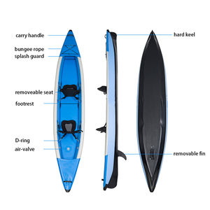 Kayak <span class=keywords><strong>gonflable</strong></span> <span class=keywords><strong>pour</strong></span> 2 personnes Vente de Chine Personnalisé Fabricant professionnel Kayak de pêche <span class=keywords><strong>pour</strong></span> 2 personnes avec <span class=keywords><strong>moteur</strong></span> Kayak <span class=keywords><strong>pour</strong></span> 3 ans 12f - Product Image 2
