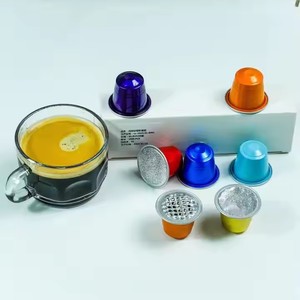 Meilleures ventes de capsules vides <span class=keywords><strong>Nespresso</strong></span> jetables <span class=keywords><strong>en</strong></span> aluminium, vente <span class=keywords><strong>en</strong></span> <span class=keywords><strong>gros</strong></span> de capsules de café espresso compatibles avec couvercle - Product Image 3