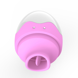 Estimulador para Adultos en Forma de Huevo de Silicona Rosa con Diseño de Ondas Suaves, Funcionamiento Silencioso de Menos de 50dB - Product Image 4