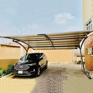 Garage de voiture privé de haute qualité, style moderne et simple, prêt à être expédié, marchandises en stock avec bois traité sous pression naturel - Product Image 1