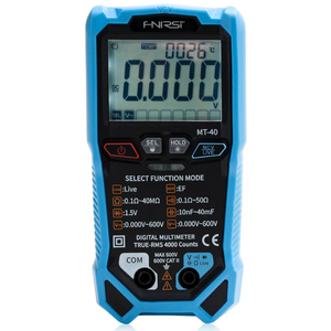 มัลติมิเตอร์ดิจิตอลอัจฉริยะ MT-40 รุ่นดั้งเดิม พร้อมหน้าจอ LCD ความละเอียดสูงแบบมีไฟพื้นหลัง - Product Image 2