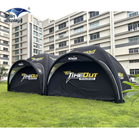 Tente gonflable personnalisée pour événements, chapiteau publicitaire gonflable pour rallye, tente araignée d'exposition, gazebo gonflable pour publicité extérieure