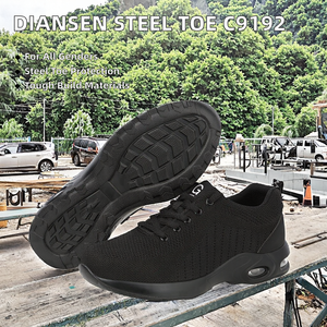 DianSen Nouvelles Chaussures de Sécurité à Embout en Acier C9192 Chaussures de Travail Indestructibles avec Semelle en Caoutchouc pour l'Été - Product Image 2