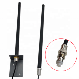 Antenne externe en caoutchouc 5dbi GSM 3G 4G LTE adaptée, antenne mince à vis avec support mural, connecteur SMA FME - Product Image 1
