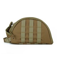 Sac de casque tactique rembourré avec montage MOLLE et couverture rigide porte-casque à dégagement rapide pour casques rapides Mich et Standard