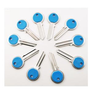 Llave de puerta de latón con mango de plástico, llave de puerta de latón, Color blanco, níquel, blanco, UL050, venta al por mayor - Product Image 4