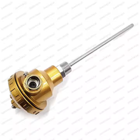 Sensor Suhu Termokopel Digital Baja Tahan Karat SS304 Tipe K J T Instrumen Industri