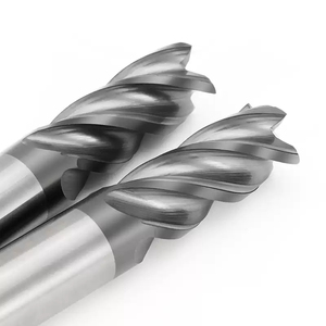 HRC70 4-<strong>Flute</strong> Tungsten Steel <strong>End</strong> <strong>Mill</strong> - Carbide <strong>Flat</strong> Bottom Milling Cutter CNC Router <strong>Roughing</strong> &amp; Finishing - Product Image 3