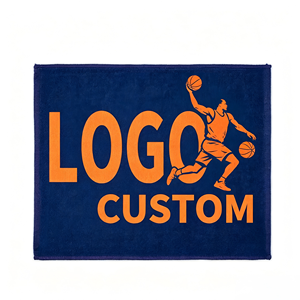 Serviette de sport personnalisée en coton ultra doux, absorbante, séchage rapide, avec logo imprimé pour la salle de sport et le fitness - Product Image 1