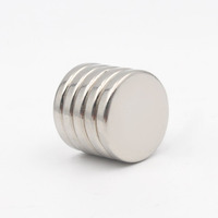 Aimant Néodyme Circulaire 17x3 mm, Disque Magnétique Circulaire 17mm 3mm d'épaisseur, Aimant NdFeB N35