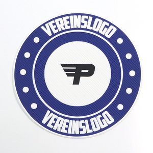 Tpu标签热转印t恤服装3D电镀凹陷品牌硅胶定制贴纸服装Tpu标志标签 - Product Image 1