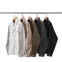 Blouson Bomber Automne Homme SOLOTEX+ Triple Protection, Durable, Vintage, Décontracté, Coupe Slim, Vêtement de Travail, 100% Polyester, Imprimé par Décharge, En Stock