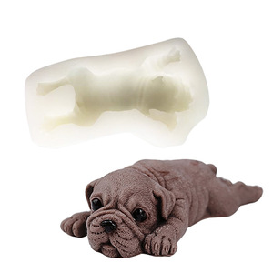 Shar Pei Dog Silicone Mold For Fondant Cake Chocolate Baking DIY - Product Image 1