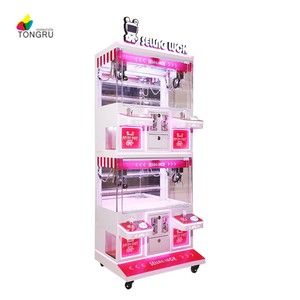 Máquina recreativa de grúa japonesa para 4 jugadores, estilo boutique, operada con monedas, modelo Showtime Doll, de Coastal Amusements - Product Image 3