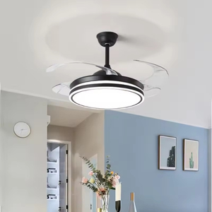 Hiện Đại 48-Inch Quạt Trần Thông Minh 6 Tốc Độ Gió Tiết Kiệm Năng Lượng Điều Khiển Từ Xa LED Quạt Làm Mát Phòng Khách LED Quạt Trần - Product Image 6