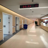 Système de salle blanche : Panneau mural hygiénique en PVC brillant sans joint pour laboratoires pharmaceutiques et hôpitaux