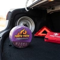 Extincteur automatique TENYU TY-0800 0,8 kg, dispositif d'extinction d'incendie à poudre sèche ABC, certifié CE/MSDS, nouveau modèle.