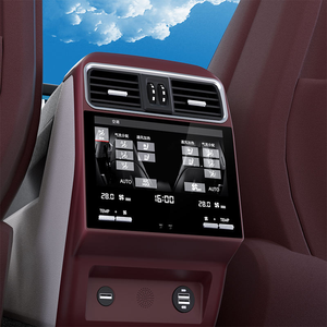 Panneau de commande de climatisation à écran tactile pour Porsche Cayenne 9Y0 2018-2024, kit de mise à niveau des aérateurs arrière - Product Image 4