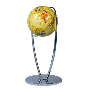 Globe Tianyu 42cm50cm62cm80cm100cm en métal et plastique en forme de U, ornement décoratif pour bureau et salon, bleu saphir, bleu ciel antique - Product Image 5