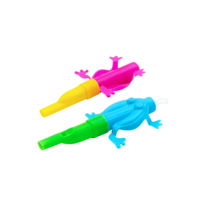 นกหวีดกบของเล่นสำหรับเด็กรูปกบพลาสติกเปลี่ยนเสียงได้ - Product Image 6