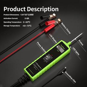 เครื่องทดสอบวงจรยานยนต์ Topdiag P60 5-12V สำหรับตรวจสอบแรงดันไฟฟ้า ตรวจสอบส่วนประกอบ และเปิดใช้งานวงจรรถยนต์ รับประกัน 1 ปี - Product Image 2