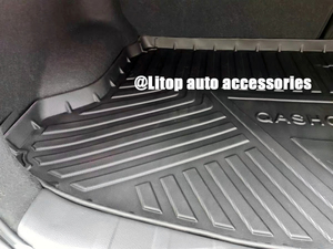 Tappetini Auto per Interni SUV, Tappeti per Bagagliaio Nissan <span class=keywords><strong>Qashqai</strong></span> 2026, Tappetini per Nissan Rogue Sport 2016 2017, Rivestimento Vano Bagagli - Product Image 2