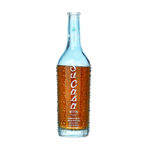 Botellas de 500 ml para <span class=keywords><strong>Tequila</strong></span> y <span class=keywords><strong>Mezcal</strong></span>, Personalizadas, Azules Transparentes, con Relieve de Puntos, Botellas de Vidrio Vacías para Licores de 700 ml y 750 ml - Product Image 5