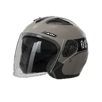 Casques de moto rétro XL visière en fibre de carbone fermeture rapide visibilité accrue pour les conditions de faible luminosité ABS nouveau