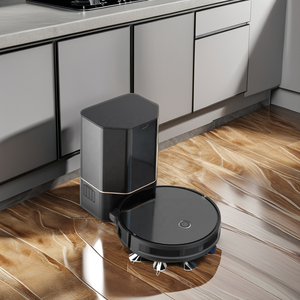 Nouvel Arrivage Smart <span class=keywords><strong>Robot</strong></span> Aspirateur Auto-vidage Poubelle Humide Sec Auto-charge Moteur Brushless Usage Domestique Alimenté par Batterie - Product Image 5